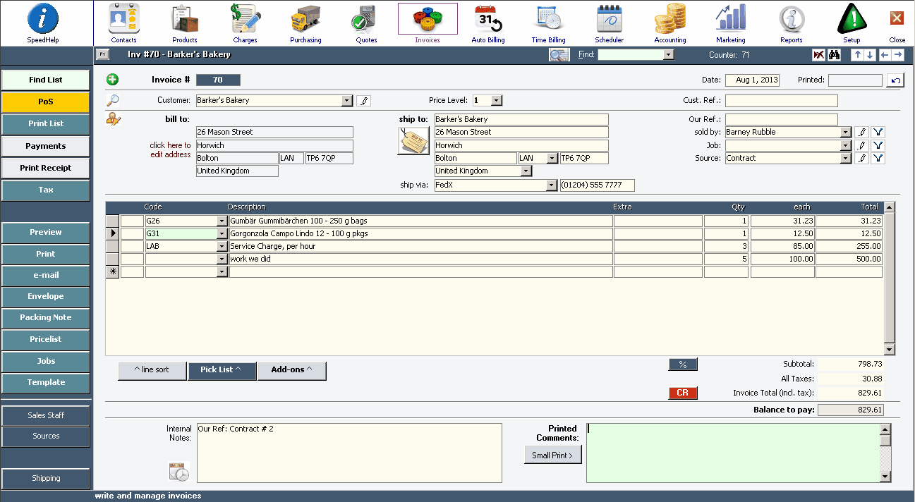 invoiceit! - invoicing software